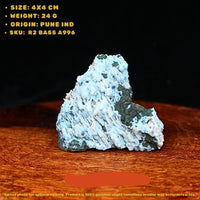 Natural Chalcedony Healing Crystal Cluster 24g Spiritual Energy Stone 4x4cm