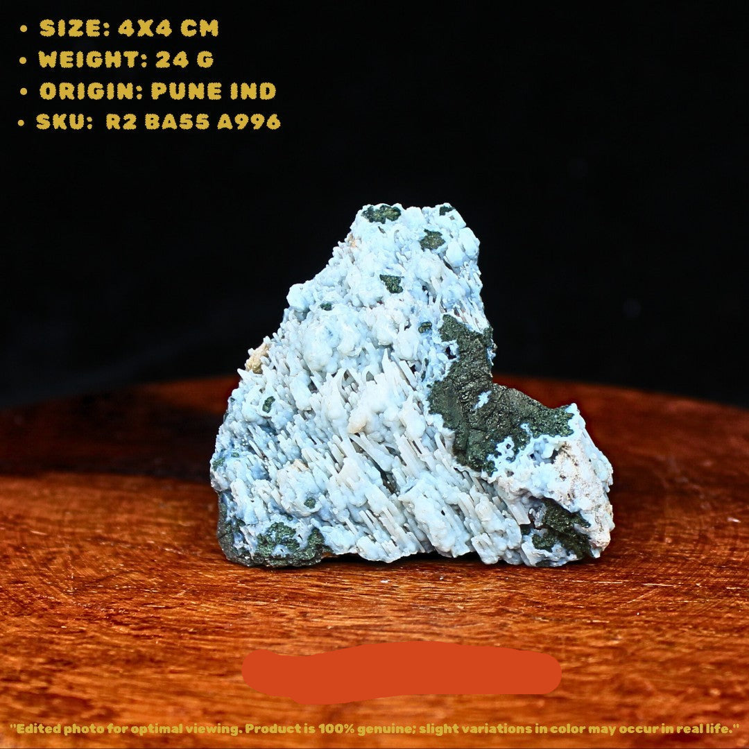 Natural Chalcedony Healing Crystal Cluster 24g Spiritual Energy Stone 4x4cm