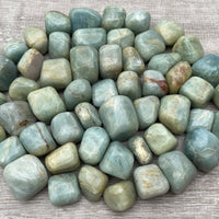 1/2 Lb Lot Tumbled Stones, 0.75-1.25" Crystal Healing Stones, Choose Stone Type