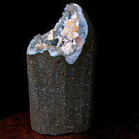 Rare MM Quartz Mordenite Ball Geode 256g Indian Zeolite Specimen