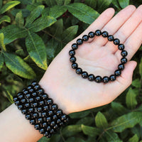 8 mm Bead Gemstone Bracelets: BUY 3 GET 1 FREE! (Stretch Crystal Bead Bracelets)
