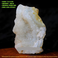 Apophyllite Crystal Cluster Natural Rare Mineral Specimen India 155g