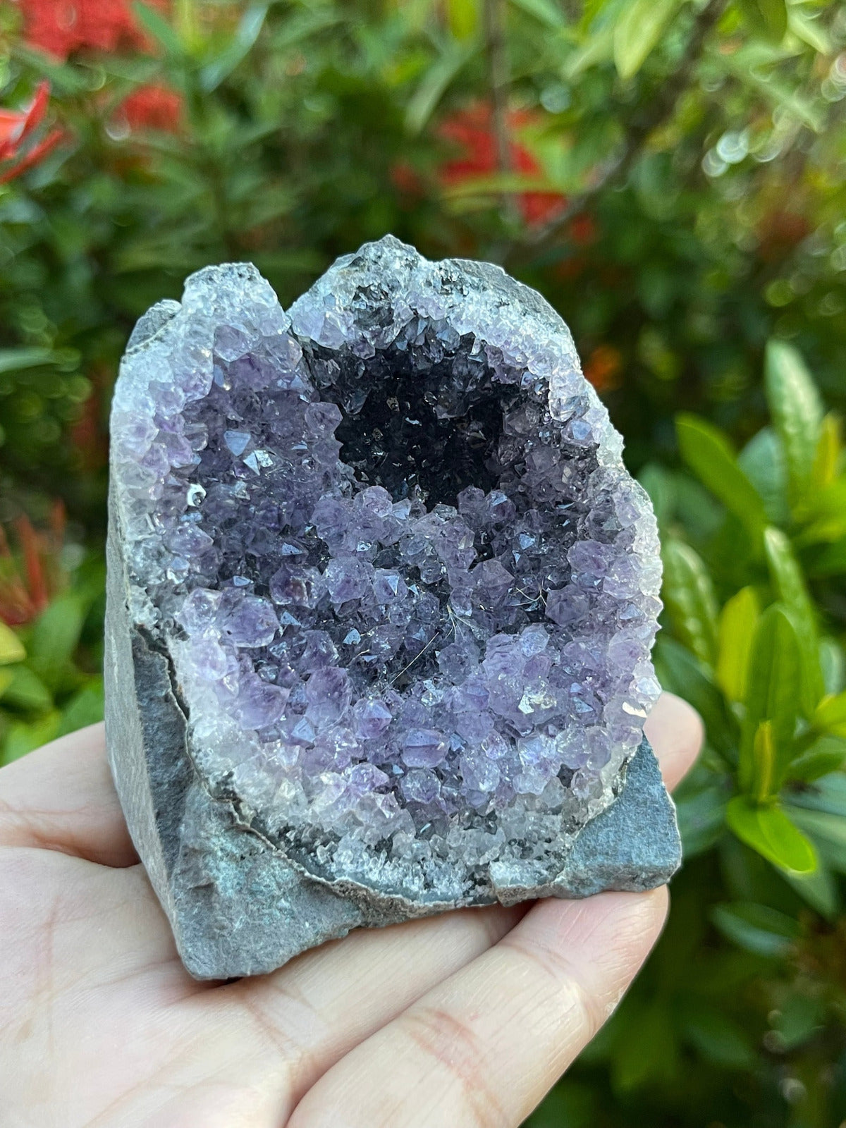 Small Uruguayan Amethyst Cluster, Amethyst Geode, Wholesale Bulk Lot