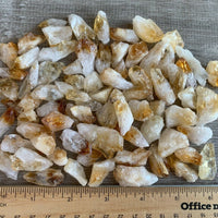 Amethyst Citrine Crystal Points and Chunks Collection,1/2 Lb Amethyst & Citrine