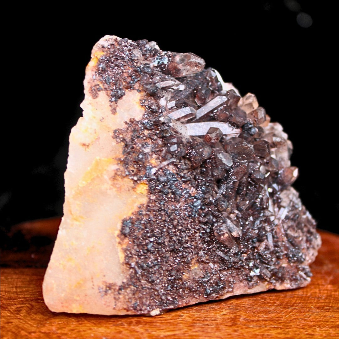 Phantom Clear Quartz Cluster 110g 6x7 cm Raw Natural Healing Crystal India