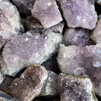 Grade B Amethyst Cluster, Amethyst Geode, Raw Amethyst Druze, Wholesale Bulk Lot