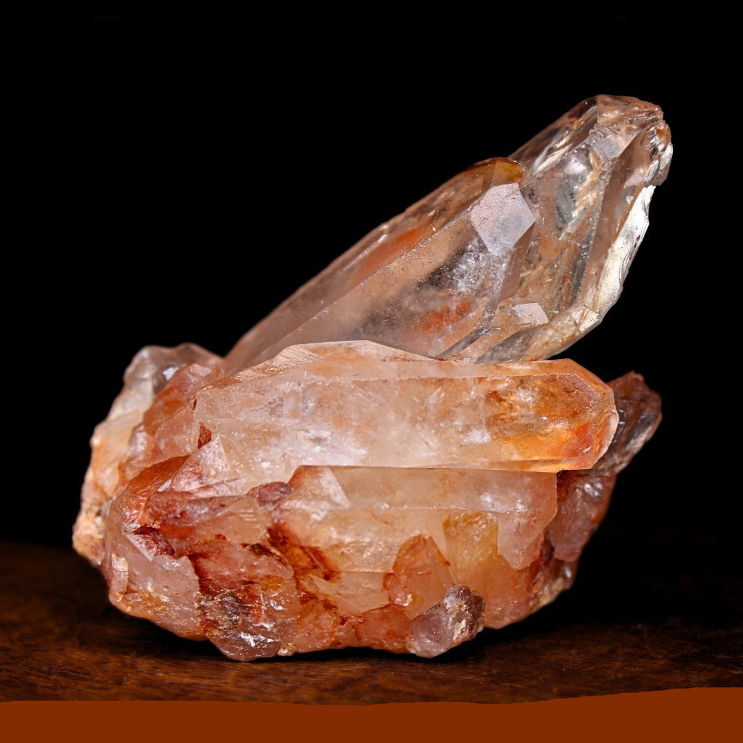 Phantom Quartz Crystal 102g 8x6 cm – Layered Growth Natural Stone