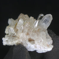 Natural Clear White Quartz Crystal 90g Transparent Mineral from India