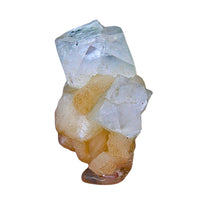 Apophyllite on Stilbite Cut Point Crystal 52g  Reiki Healing & Meditation Stone