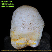 MM Quartz Healing Cluster Stone 210g  6x5 cm  Raw Natural Mineral Crystal