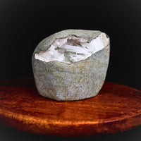 Scolecite Geode Cluster 6x5cm Natural Healing Crystal for Peace Meditation 164g