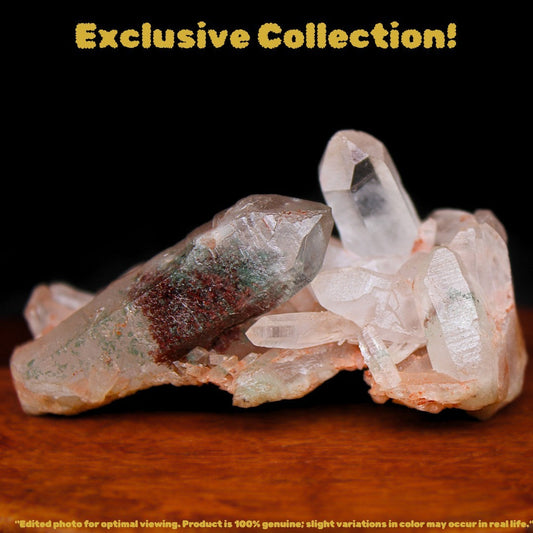 Natural Phantom Quartz 88g Raw Crystal | Chakra Reiki Healing Meditation Stone