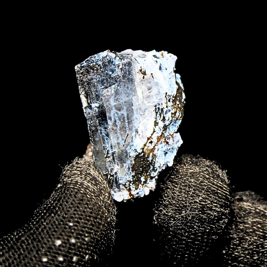 Rainbow Calcite w 30g Rainbow Calcite w/ Mordenite 4x2.5cm | Rare Zeolite Mineral India Gift Mordenite 4x2.5cm | Rare Zeolite Mineral India Gift