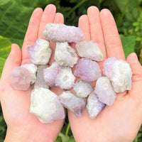 Spirit Quartz Clusters, Points & Pieces CLEARANCE Lots (Spirit Quartz Crystals)