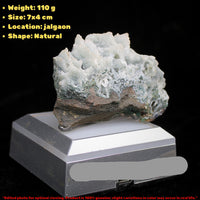 Rare Coral Chalcedony 108g Mineral Specimen India Zeolite Formation