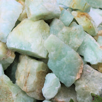 LARGE Rough Aquamarine Natural Chunk, 2" - 3" (Raw Aquamarine, JUMBO)