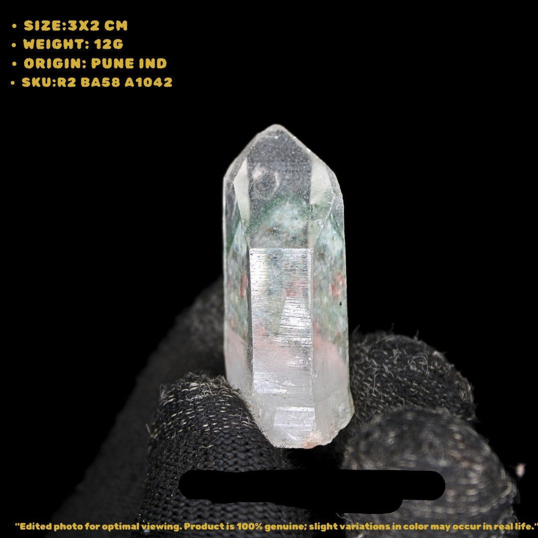 Clear Quartz Crystal 12g 3x2 cm Small Terminated Point Mineral Specimen