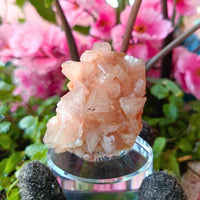 Rare Orange Stilbite & Heulandite Crystal Specimen 130g From India