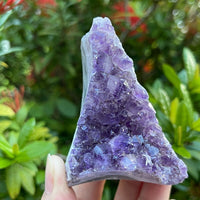 Small Uruguayan Deep Purple Amethyst Cluster, Amethyst Geode, Wholesale Bulk Lot