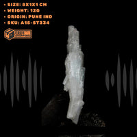 Natural Scolecite Crystal 12g Rare Needle Cluster India Mineral Specimen