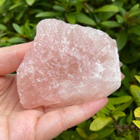Large Rose Quartz Rough Natural Stones, 2.5"-6" Raw Rose Quartz, Pick A Weight