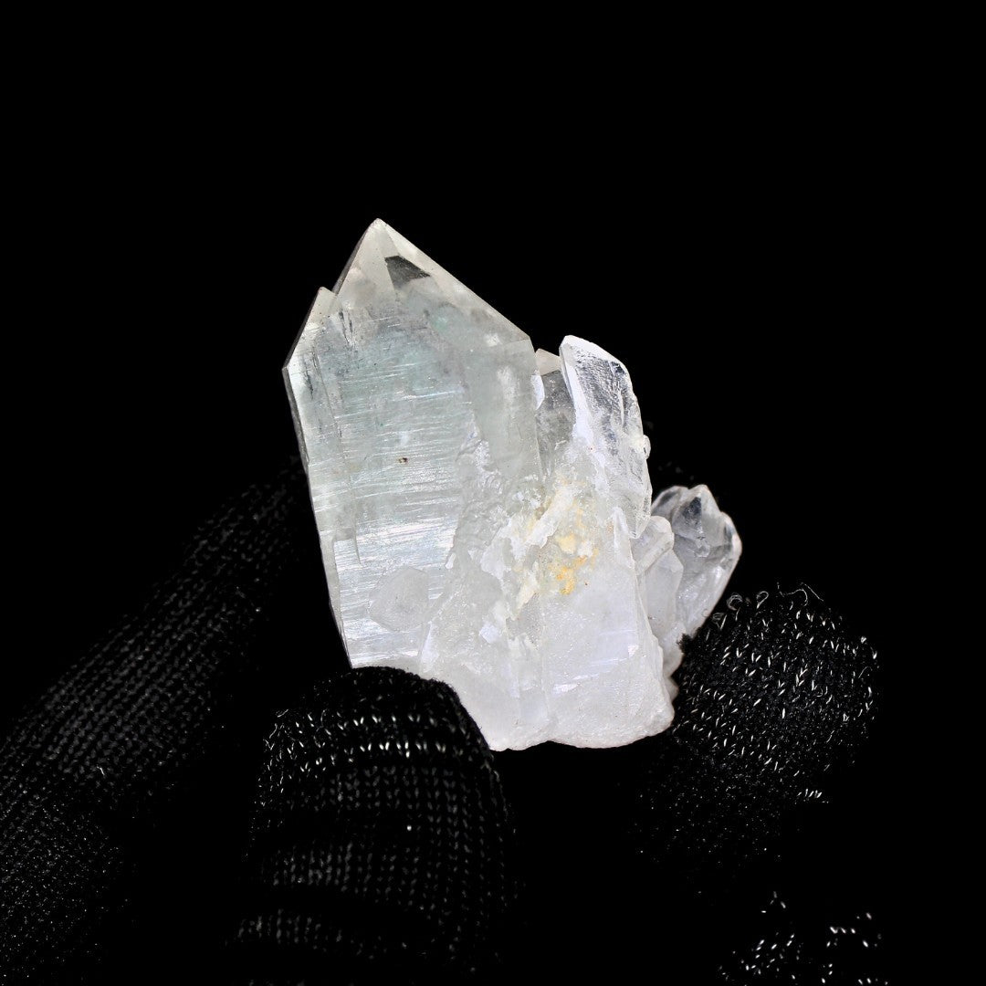 Natural Green Inclusion Clear Quartz Cluster 30g | Mineral Healing Specimen