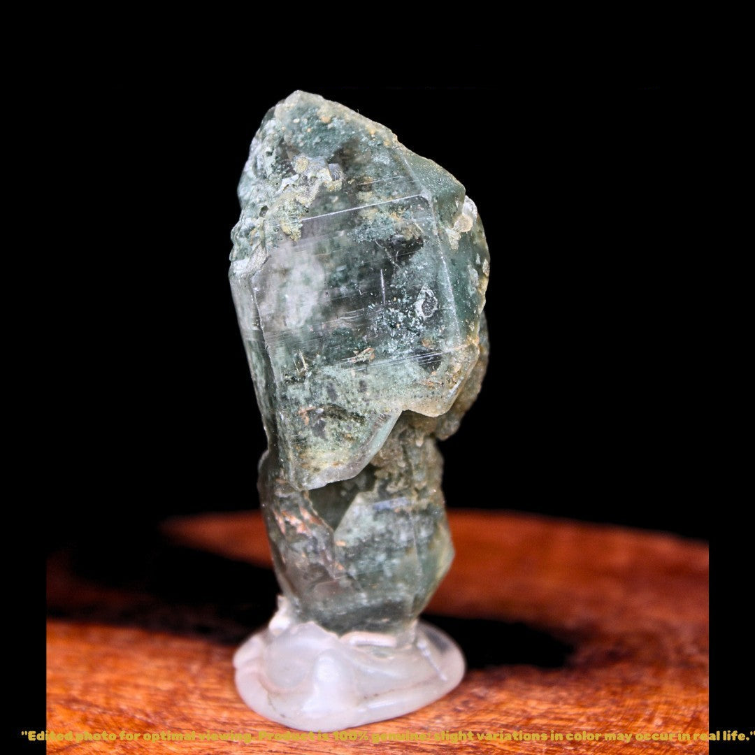 Rare Chlorite Quartz Crystal Inclusion 32g 6cm Natural Collector Mineral Specimen