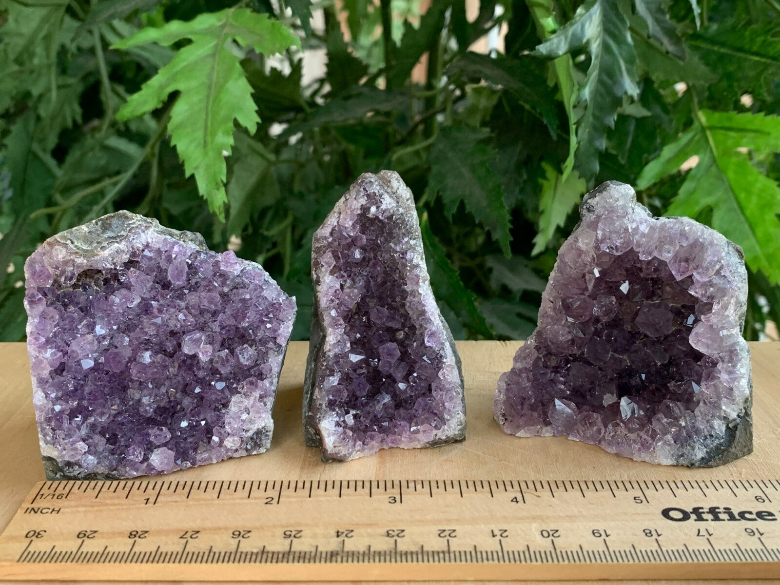 Amethyst Cluster, Amethyst Geode From Uruguay Cut Base, Pick a Size