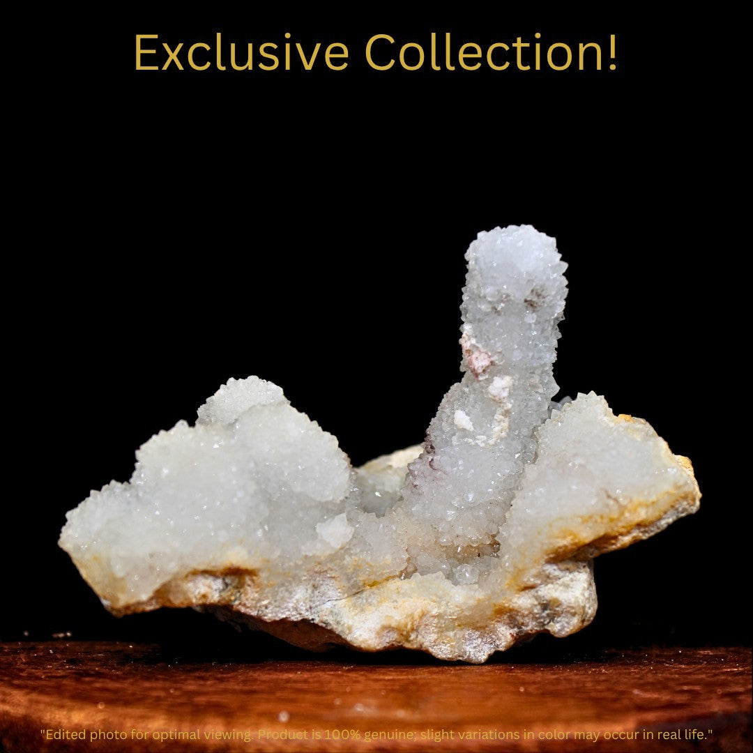 Natural Rainbow Quartz 136g Crystal Cluster Iridescent Mineral 8x5 cm