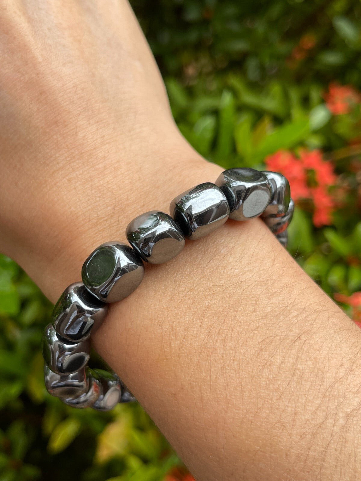 Wholesale Grade A++ Gemstone Nugget Bracelet, Choose from 18 Gemstone Types