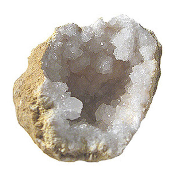 20 Break Crack Open Your Own Whole Quartz Geodes W/Gift Bag - 2" Crystal Rocks