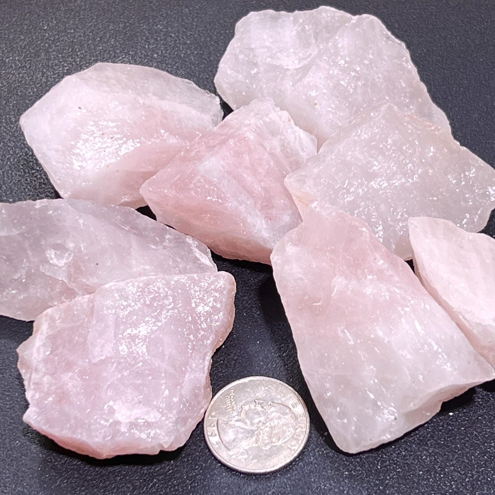Large Pink Rose Quartz Crystal Rough Raw Stones (By The Piece or Pound)