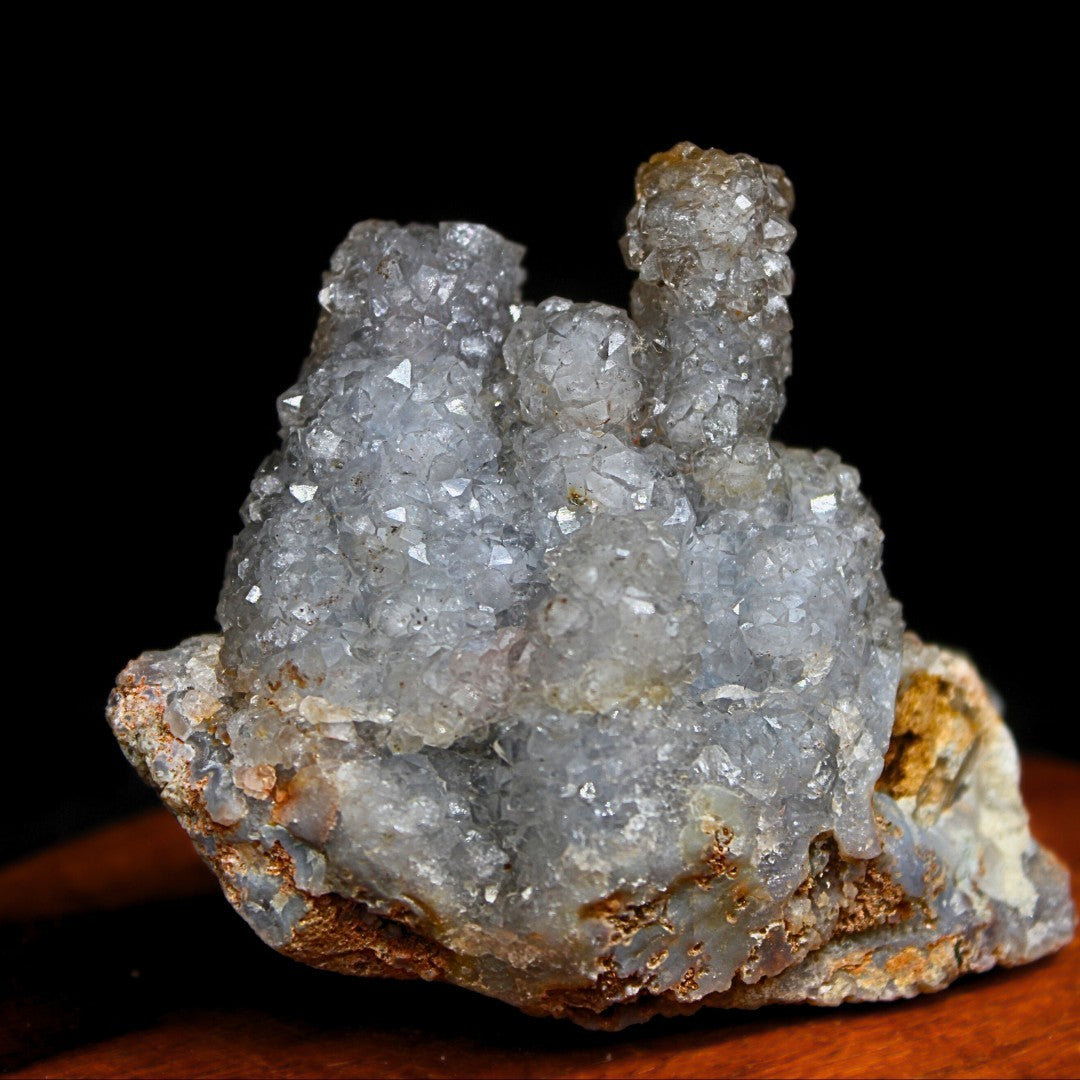 Rare Apophyllite Stilbite Cluster 192g Mineral Specimen India