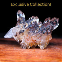 Phantom Quartz Crystal 18g Rare Inclusion Mineral Specimen from India