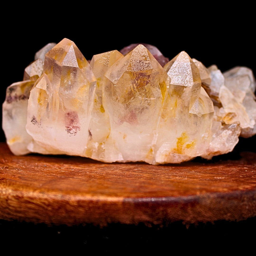 Stunning Phantom Quartz Cluster 200g 9x5 cm Natural Crystal from India
