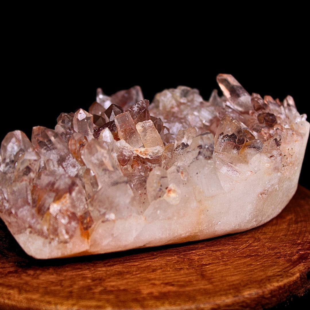 Phantom Clear Quartz 238g Reiki Chakra Stone for Spiritual Healing