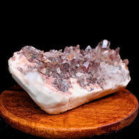 Phantom Quartz Cluster 333g 11x6 cm Rare Natural Growth Crystal from India