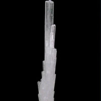 Natural Glassy Scolecite Tower 🗼 Spray Mineral Specimen from India 15g