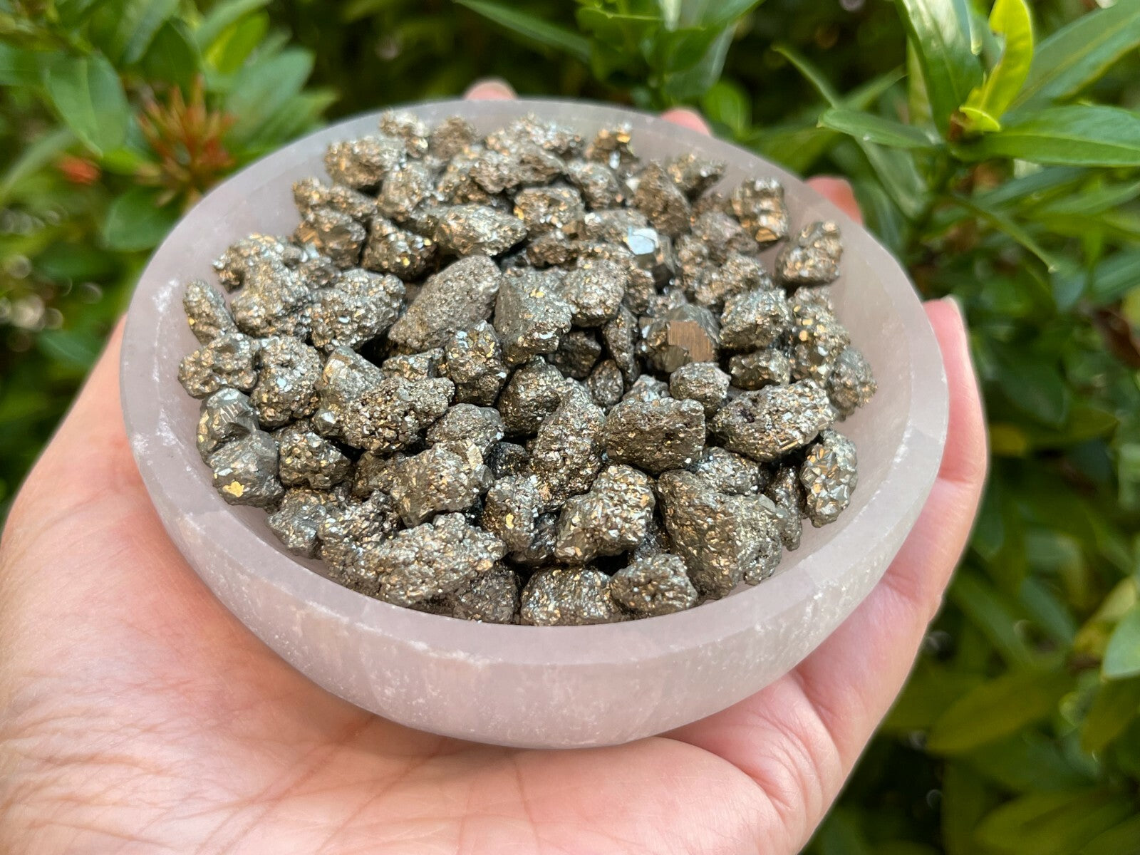 Grade A++ Pyrite Semi Rough Mini Chips 5 - 15 mm, Raw Pyrite, Wholesale Bulk Lot