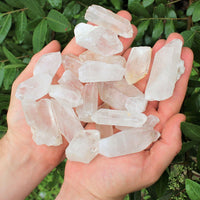 Wholesale CLEARANCE Bulk Lot 1/4 lb (4 oz) Rough Natural Quartz Crystal Points