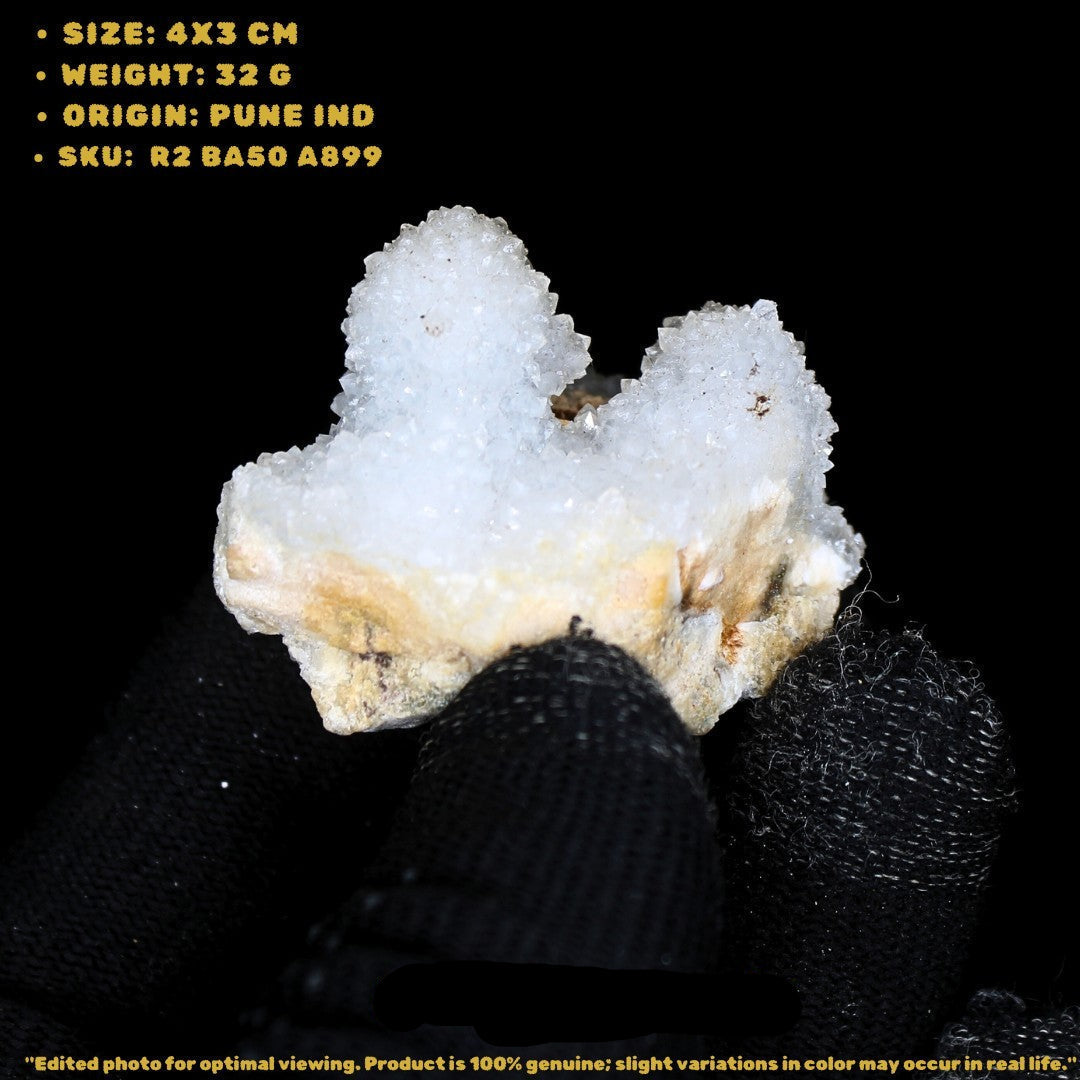 Rainbow Quartz Crystal 32g Reiki Healing Stone for Energy Chakra & Aura