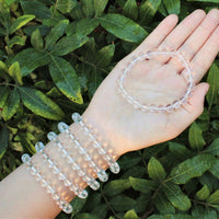 8 mm Bead Gemstone Bracelets: BUY 3 GET 1 FREE! (Stretch Crystal Bead Bracelets)