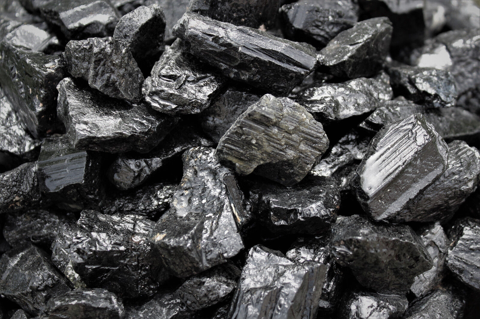 🖤 Black Tourmaline Rough Natural Stones | 5 lb Bulk Wholesale | Raw Chakra Protection Crystal