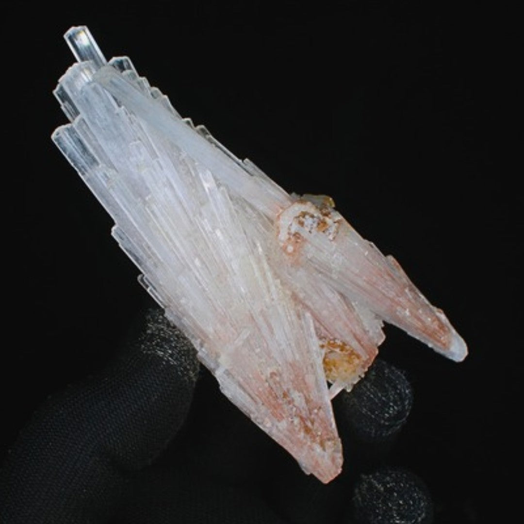 Natural Scolecite Cluster 72g White Zeolite Mineral Specimen India