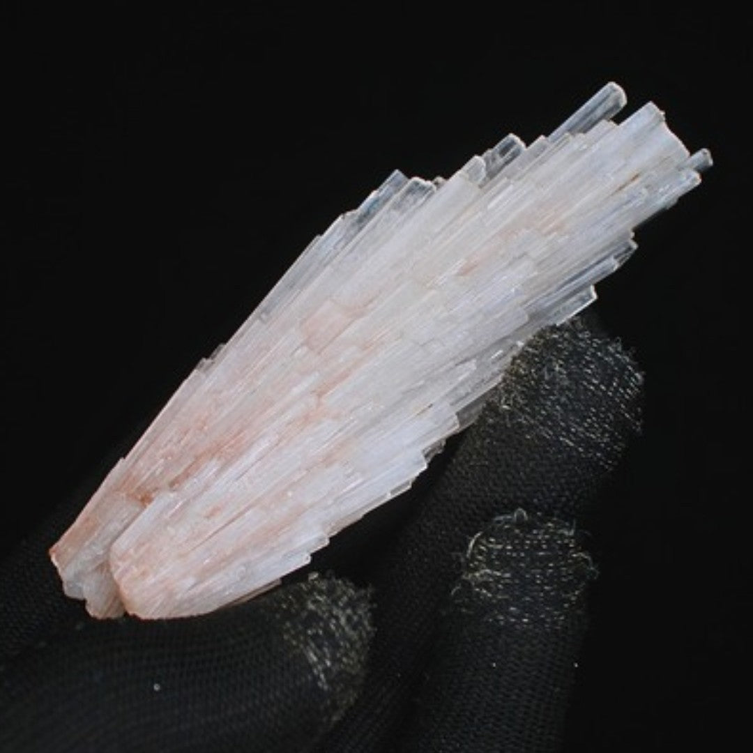 Natural Scolecite Cluster Crystal 54g White Zeolite Mineral from India