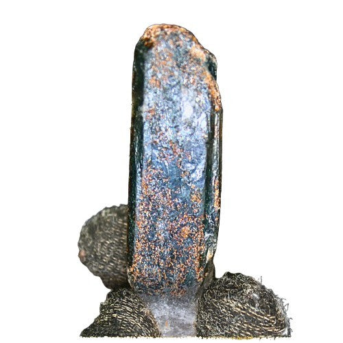 Black Himalayan Quartz Wand 20g 6.5x2cm Rare