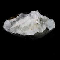 Natural Scolecite Geode Spray 156g | Zeolite Mineral Cluster from India 7x6cm
