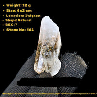 🌟 Natural Clear Quartz Cluster 12g 4x2 cm – Energy Amplifier & Meditation Crystal