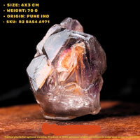 Rare Smokey Scepter Amethyst Crystal 70g |Unique Collector Specimen 4x3cm