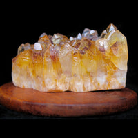 408g Phantom Quartz Cluster Natural Healing Crystal from India